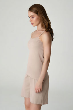 Арт.9177/4 Пижама с шортами 44-50 (4 шт) Цвет:бежевый - Калинка фото 5