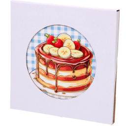 Подставка керамическая 18 см "Торт"