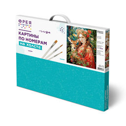 ФРЕЯ PNB/PL-342 Набор для раскрашивания по номерам 50 х 40 см Девушка с оленем