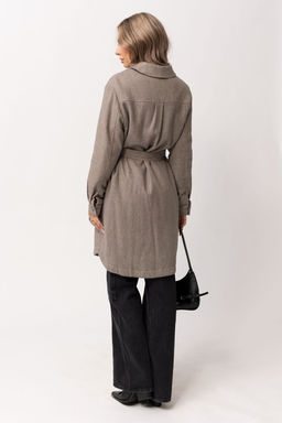 Пальто Golden Valley 7117 фиолетовый  фото 2