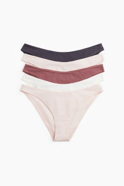 Pack de 5 bragas de algod?n