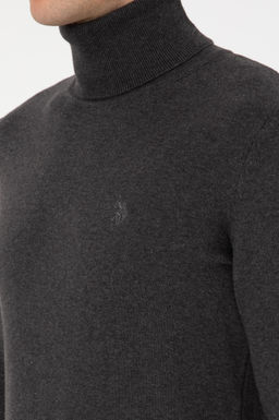 Erkek Antrasit Melanj Basic Kazak - U.s. polo assn фото 7
