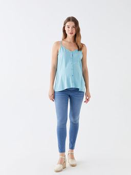 Kar?n Panelli Mercury Skinny Fit Hamile Jean Pantolon