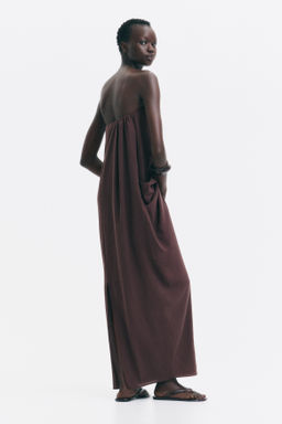 Vestido bandeau con nudo decorativo - H&m фото 3