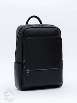 Рюкзак мужской кожаный  131419-161H black Heanbag