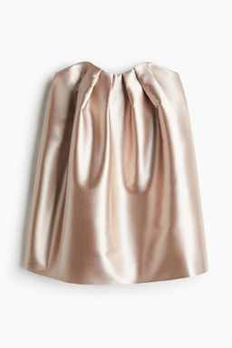 Vestido bandeau de saten - H&m фото 8