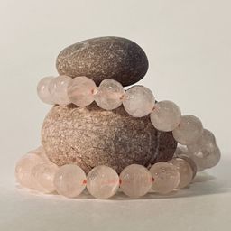 Бусы из Розового кварца огранка - Радуга самоцветов фото 3