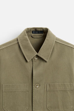 OVERSHIRT WITH POCKETS - Zara фото 9