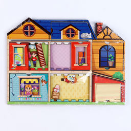 Рамка-вкладыш Дом - Лесная мастерская фото 3