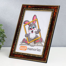 Фоторамка для фото 15×21 см Keep memories, Ada, пластик, т. орех