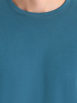 Bisiklet Yaka Penye Erkek Ti??rt