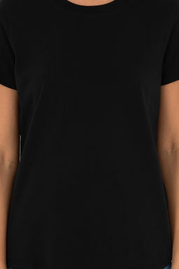 Женская черная базовая футболка Неожиданная скидка в корзине - U.s. polo assn фото 6