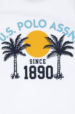 Erkek _ocuk Beyaz Ti__rt Sepette S_rpriz _ndirim - U.s. polo assn фото 4