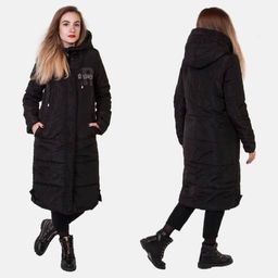 Черное стеганое пальто Review (Австралия). Трендовая новинка из последней демисезонной коллекции! №167 ОСТАТКИ СЛАДКИ!!!!