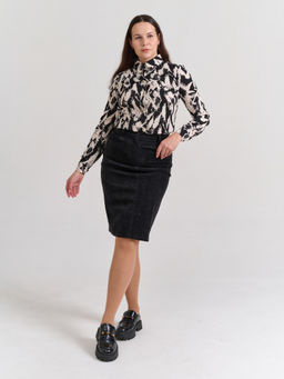 Вельветовая юбка