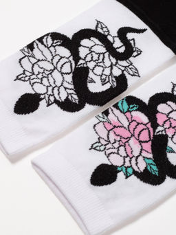 Цена за 2 пары. Носки Классические CONTE Носки женские HAPPY белый - Conte elegant фото 3