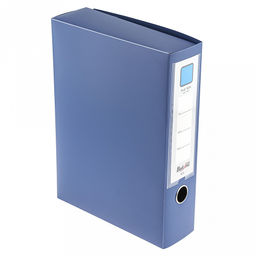 Папка-органайзер (короб) "Архивная" А4 23,4х31х7,5см, пластик, на липучке, цвет синий (Китай)