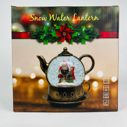 Новогодний декор Чайник стекло 18 см в ассортименте (арт. K-24) - Ип лебедев о.ю фото 2