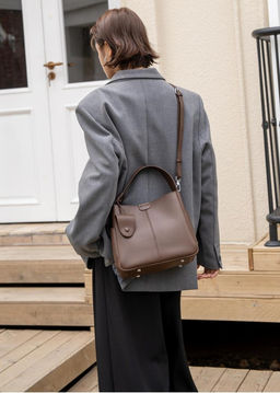 Женская сумка, кожа, MIRONPAN 26006 Коричневый