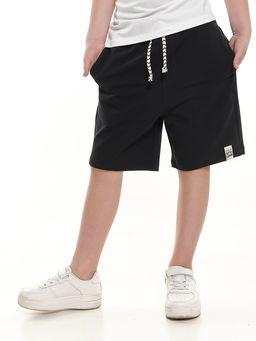 Шорты свободного кроя для мальчиков подростков 22-7638 черный