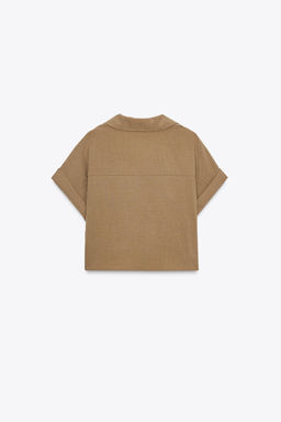 CROSSOVER SHORT SHIRT - Zara фото 13