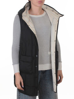 25-923 BLACK Жилет утепленный женский (утиный пух) - Fashion фото 8