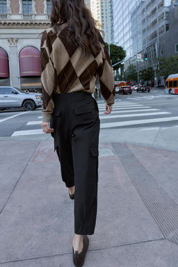 CARROT FIT CARGO TROUSERS - Zara фото 12