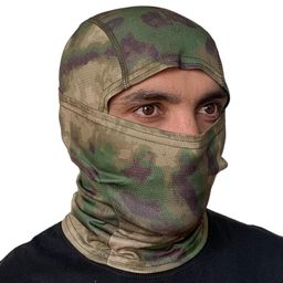 Подшлемник балаклава камуфляж Росгвардии "Мох"  для силовиков, военных, экстрималов, охотников №33