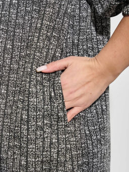 Платье 0218-2 чёрный кварц - Dora фото 8