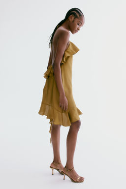 Vestido halter con volantes - H&m фото 7