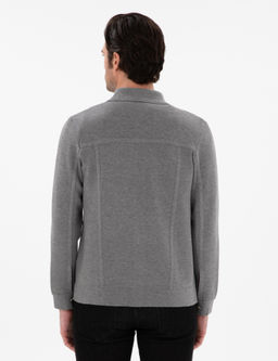 Серый обычный посадка в трикотаж кардиган - Cacharel фото 5