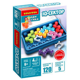 Игра настольная логическая БондиЛогика Bondibon IQ-СЕКТОР