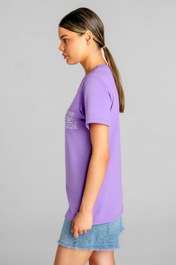 Арт. 3175 Футболка женская 44-52 (5 шт) Цвет:лила - Калинка фото 6