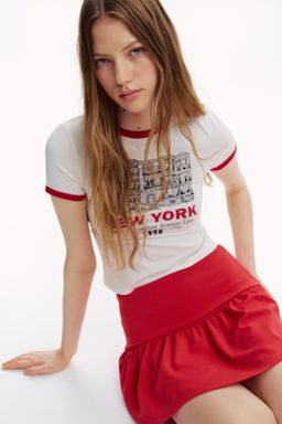 Falda de punto con vuelo - H&m фото 4