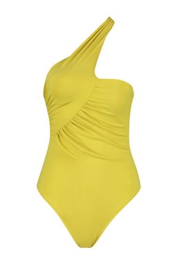 Yag Yesili Tek Omuz Drapeli Normal Paca Mayo TBESS23MA00194