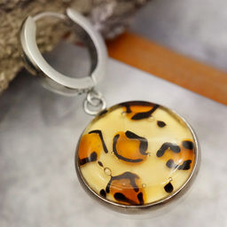 Серьги из муранского стекла LEOPARD LS3134