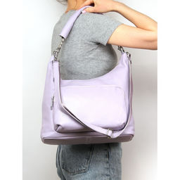 Сумка женская натуральная кожа JRP-2040-9, 1отд+еврокарм, плеч/ремня, сирень SALE 261735 - Adelia фото 10