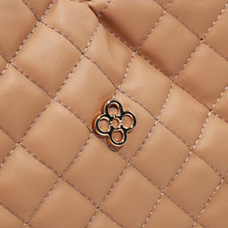 Сумка-шопер женская на магните, размер 30×9×29 см, бежевая