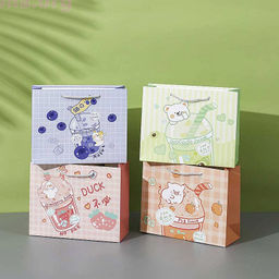 Подарочный пакет Fruit juice средний