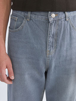 Baggy Fit Erkek Jean Pantolon