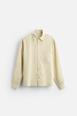 MODAL BLEND STRIPED SHIRT - Zara фото 5