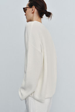 KNIT JUMPER WITH ROUND NECKLINE - Zara фото 3