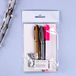 Роспись фломастерами на пасху «Цветочек», в пакете