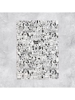 Цена за 10 шт. Наклейки детские бумажные «Ёжики», c раскраской на обороте, 10 х 14 см