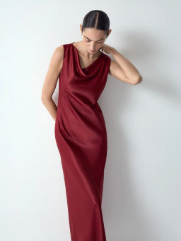 EMKA // Платье макси из 100% вискозы  фото 8