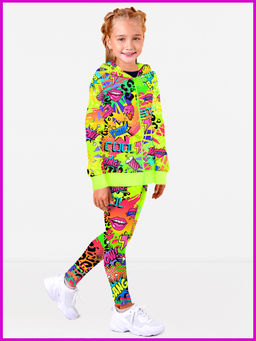 Толстовка "Yupi Cool",лайм