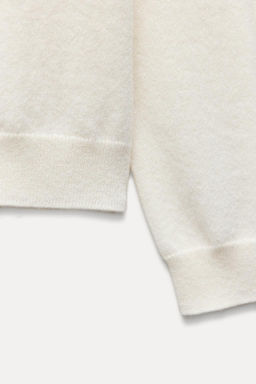 PLAIN KNIT 100% CASHMERE SWEATER - Zara фото 7