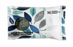 Мыло Туалетное КМЗ 100гр Нейтральное в цветной обертке