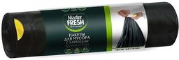 Master FRESH пакеты д/мусора 35л*15шт с завязками 12мкм Черные