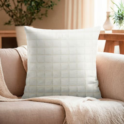 Наволочка декоративная Этель цвет молочный 43х43 см , велсофт, полиэстер  фото 6